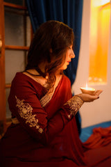 Omal By Komal Stitched 3 Piece Formals Collection'2025-RAQEEB