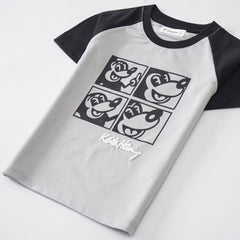 Kjunction Boys Half Sleeves-Printed T-Shirt
