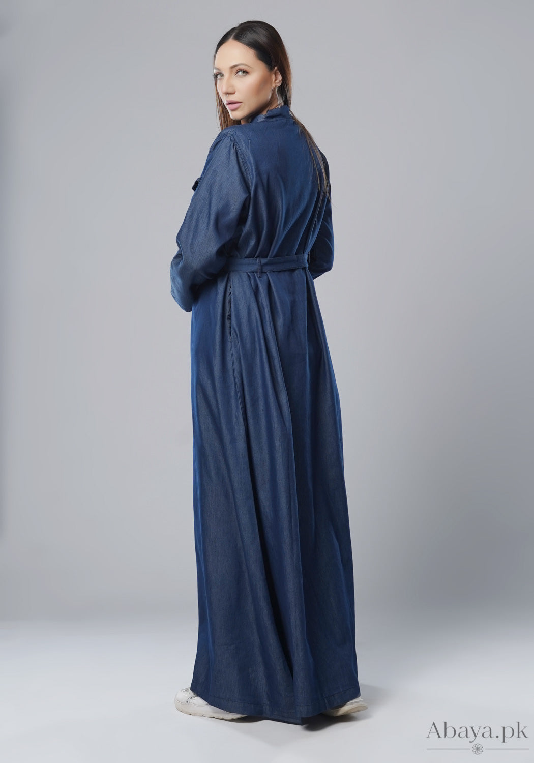 Abaya.Pk Denim Hale Abaya