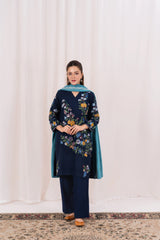 Feathers Unstitched Winter Arrivals Suit-MIREVE-FT557