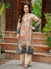 Tng By Md Stitched Baag Collection-Rukhsaar | 2 Piece | Printed | Beige