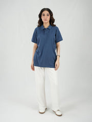 Mercato Navy Blue Polo Shirt