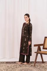 Feathers Unstitched Winter Arrivals Suit-NIVORA-FT555