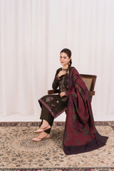 Feathers Unstitched Winter Arrivals Suit-NIVORA-FT555