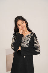 Khayat Stitched 2 Piece Winter Kids Suit-Noireen