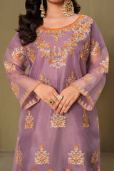 Midway Arts Stitched 3 Piece Formals Collection'2026-lavender-blossom