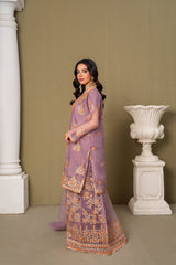 Midway Arts Stitched 3 Piece Formals Collection'2026-lavender-blossom