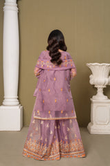 Midway Arts Stitched 3 Piece Formals Collection'2026-lavender-blossom