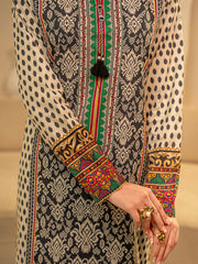TNG By MD Ikat Dot | Pure Lawn | 2 Piece | White