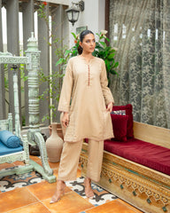 Bayaan By Mashrib Stitched 2 Piece Summer Collection'2025-Ahed - 2pc