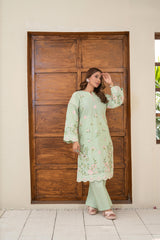 Gul Mehr By Abeera Exclusive Stitched 2 Piece Cotton Vol-02 Suit-GM Vol. II - 02