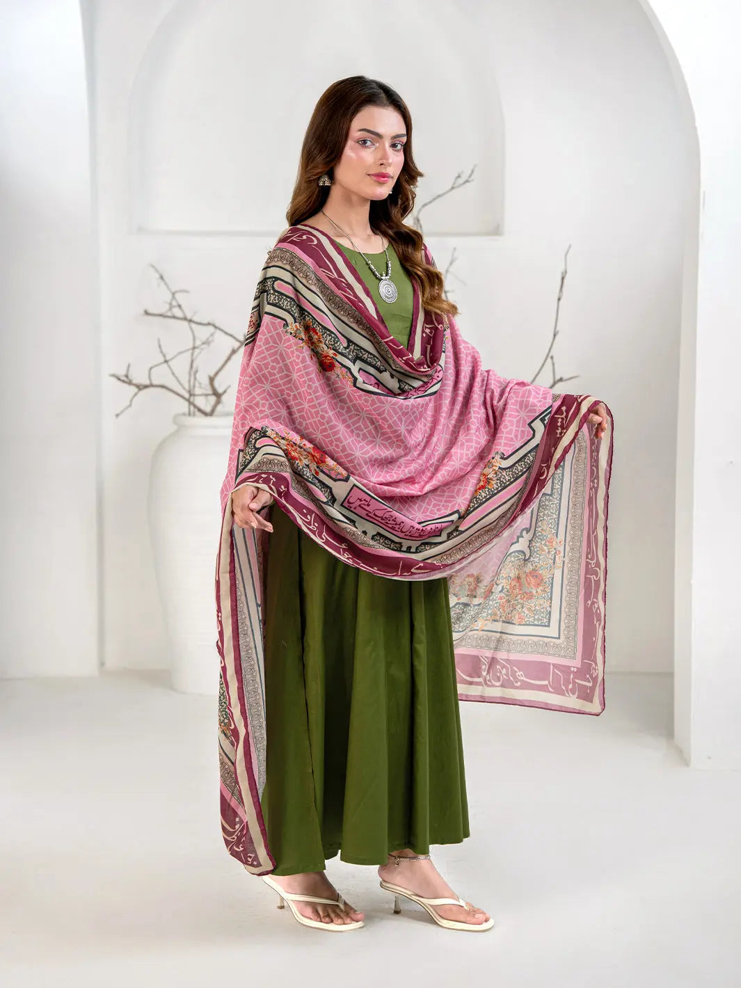 Aajizi Odhni | Blush Pink TNG by MD