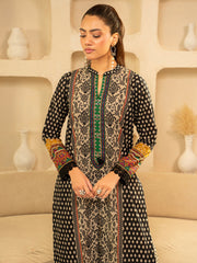 TNG By MD Ikat Dot | Pure Lawn | 2 Piece | Black