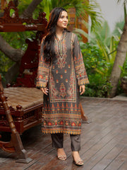 Tng By Md Stitched Baag Collection-Miraas | 2 Piece | Printed | Olive
