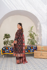 Saqafat By Abeera Exclusive Stitched Poly Lawn Suit-SQ-13
