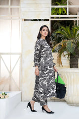 Arha Eman Stitched Winter Suit-Everyday Monotone â€“ 2 Piece Coord Ready To Wear