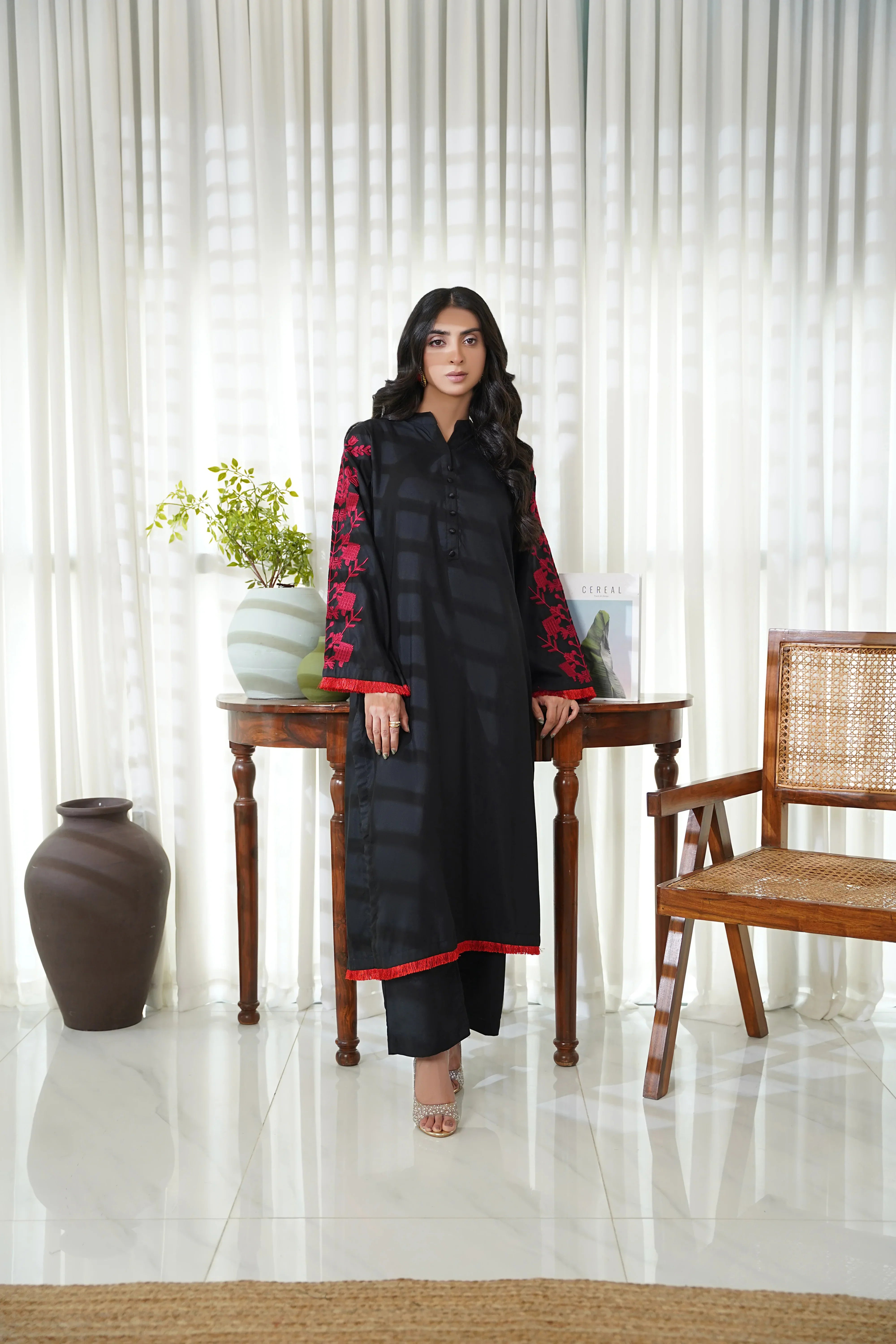 Dhaga Stitched 2 Piece Co Ords Summer Collection'2025-Rija