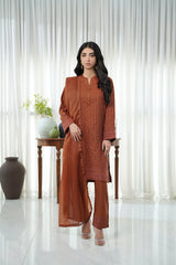 Dhaga Stitched 3 Piece Summer Collection'2025-Amal
