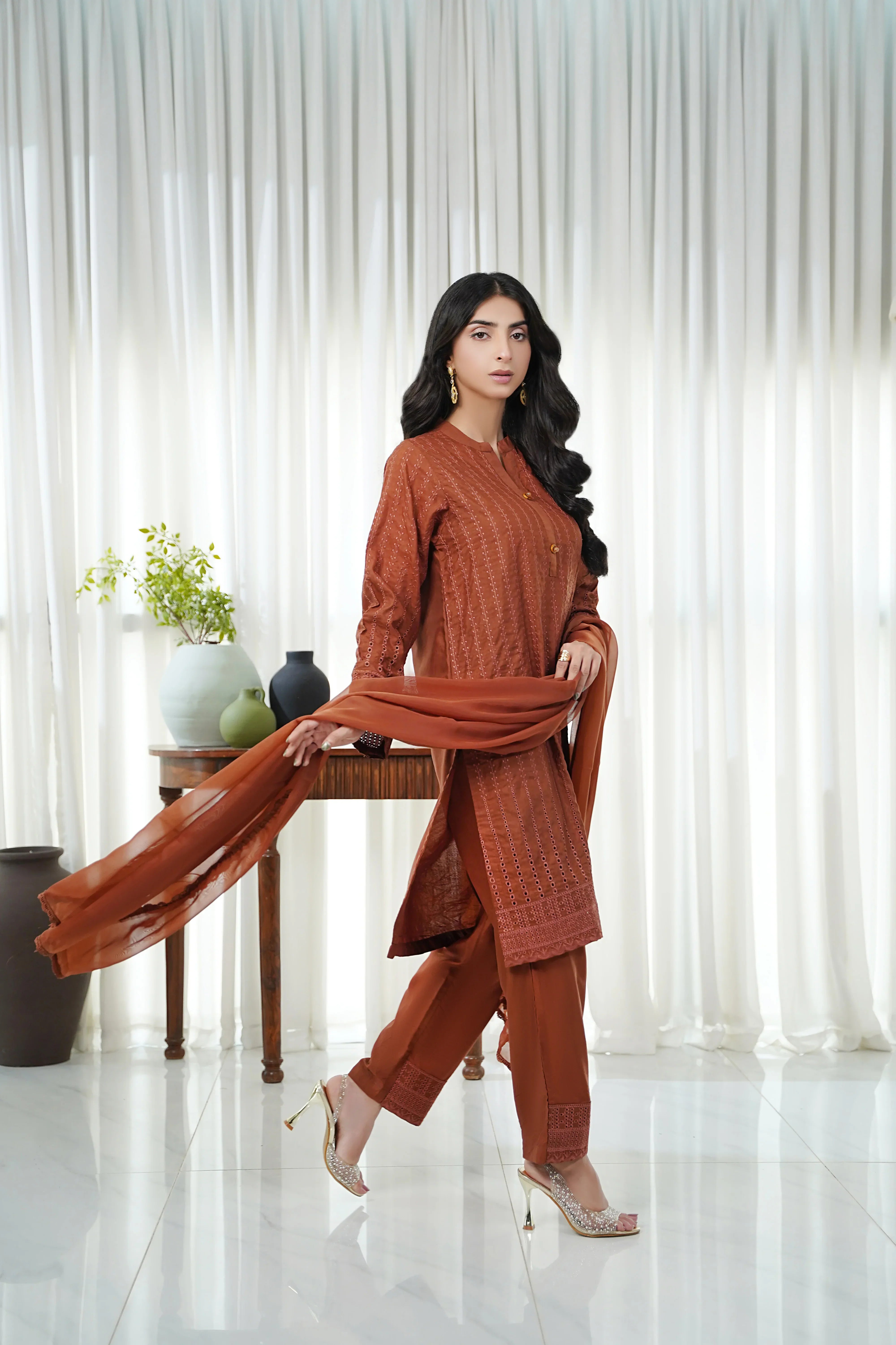 Dhaga Stitched 3 Piece Summer Collection'2025-Amal
