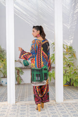 Saqafat By Abeera Exclusive Stitched Poly Lawn Suit-SQ-08