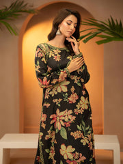 Tng By Md Stitched Baag Collection-Sargoshi | Gharara | Black