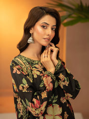 Tng By Md Stitched Baag Collection-Sargoshi | Gharara | Black