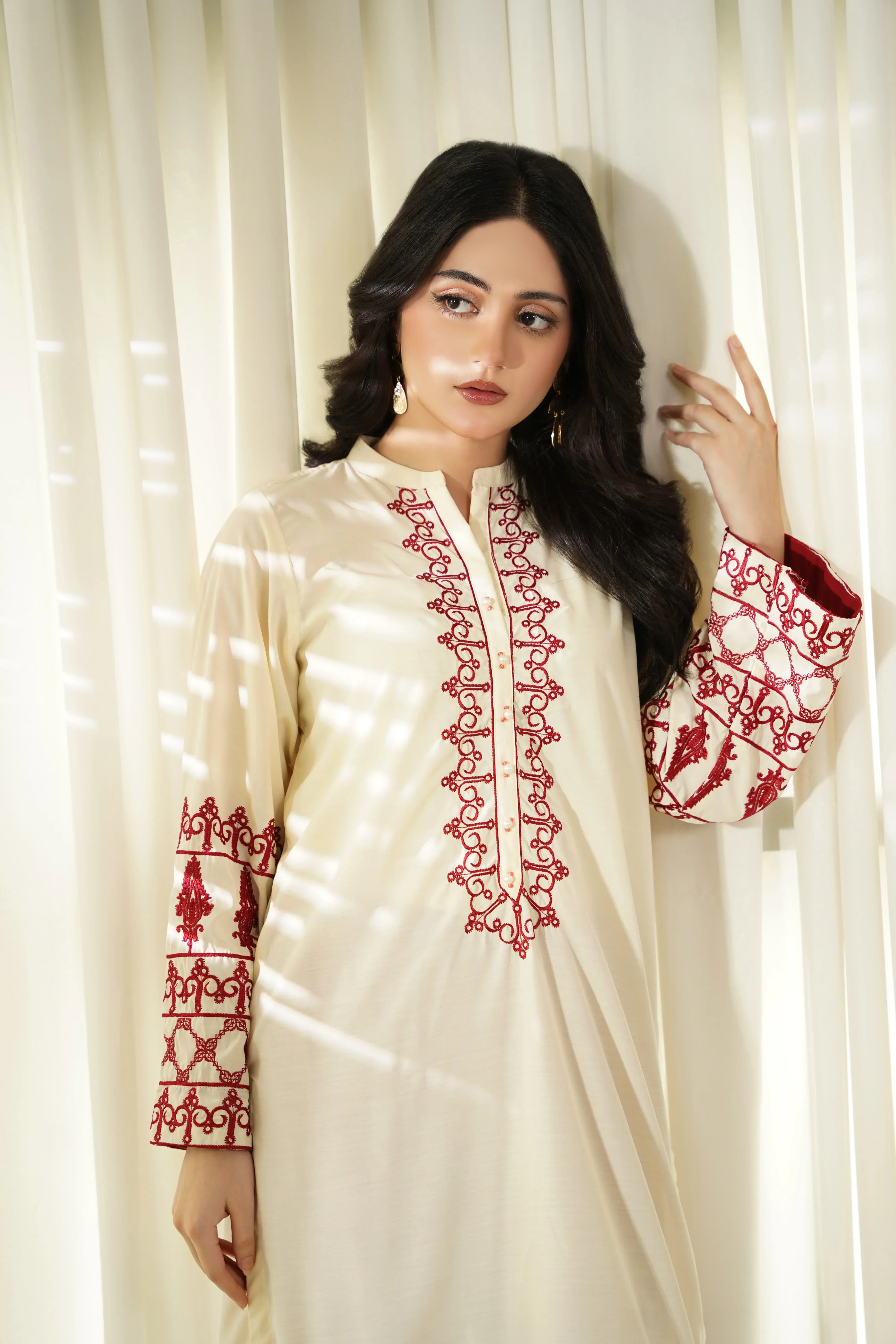 Dhaga Stitched 2 Piece Co Ords Summer Collection'2025-Regal Mosaic