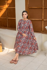 Saqafat By Abeera Exclusive Stitched Poly Lawn Suit-SQ-02
