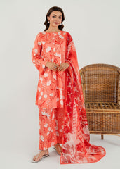 Meerak Stitched 3 Piece Blended Silk Suit-Virelia