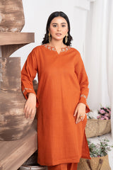 Tiraz Stitched 2 Piece Winter Suit-Roya
