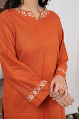 Tiraz Stitched 2 Piece Winter Suit-Roya