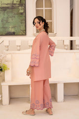 Sada Bahar By Abeera Stitched 2 Piece Emb Premium Cotton Suit-SB-07