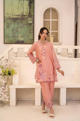 Sada Bahar By Abeera Stitched 2 Piece Emb Premium Cotton Suit-SB-07