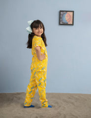 12 AM By Khawar Latif Drip Pattern Kids Pyjamas