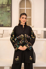 Sada Bahar By Abeera Stitched 2 Piece Emb Premium Cotton Suit-SB-08