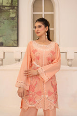 Sada Bahar By Abeera Stitched 2 Piece Emb Premium Cotton Collection'2025-SB-09