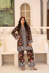 Zar E Gul By Abeera Stitched 2 Piece Poly Lawn Collection'2025-ZG-01
