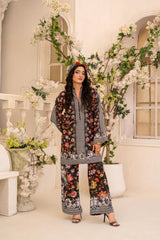 Zar E Gul By Abeera Stitched 2 Piece Poly Lawn Suit-ZG-01