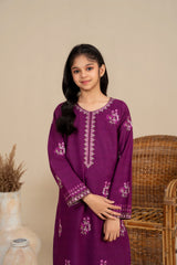 Khayat Stitched Co Ords Luxury Winter Suit-Plumora - Winter