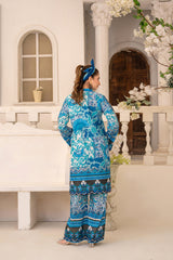 Zar E Gul By Abeera Stitched 2 Piece Poly Lawn Suit-ZG-02