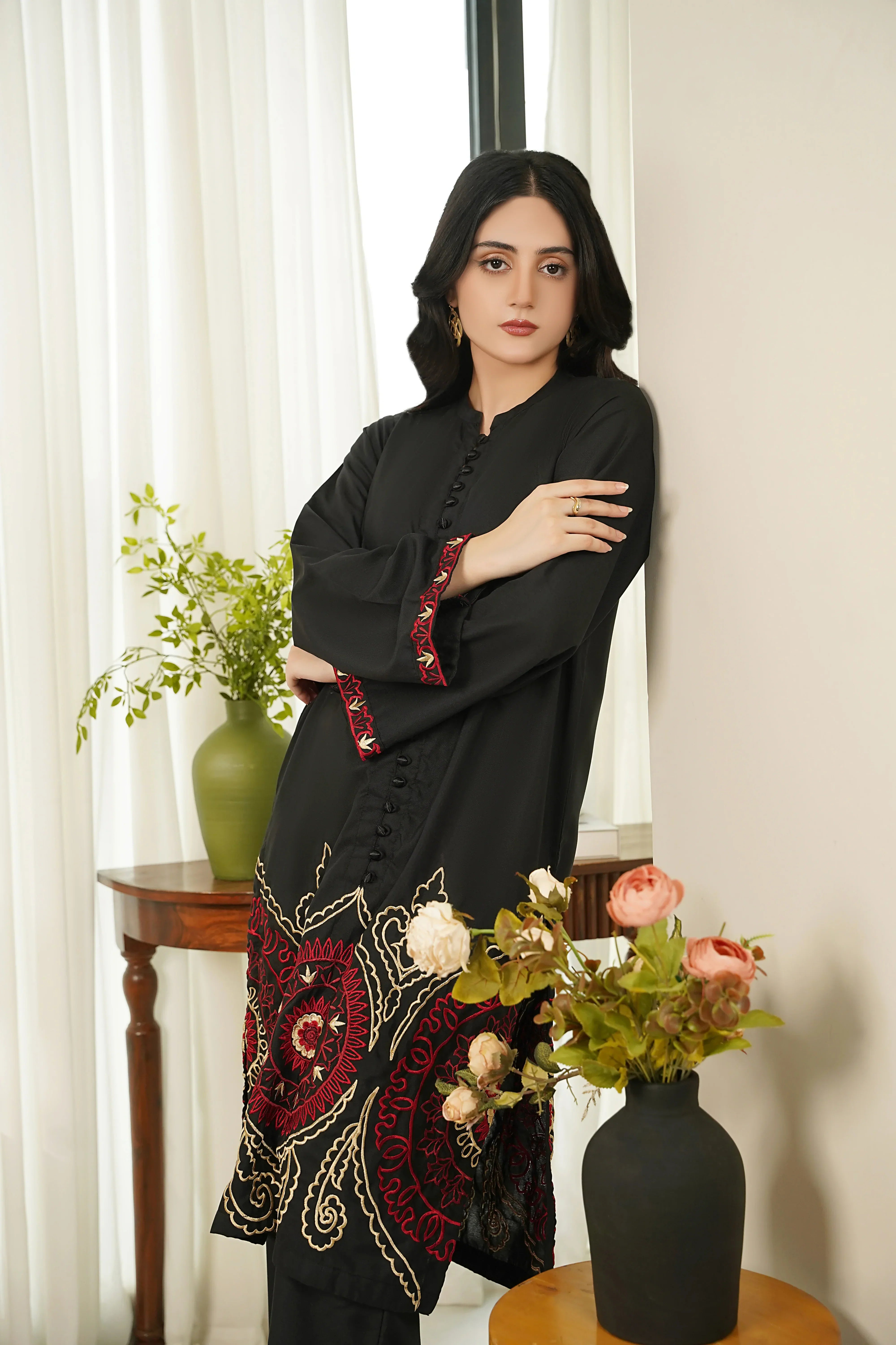Dhaga Stitched 2 Piece Co Ords Summer Collection'2025-Moon Shadow