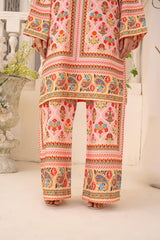 Zar E Gul By Abeera Stitched 2 Piece Poly Lawn Collection'2025-ZG-04