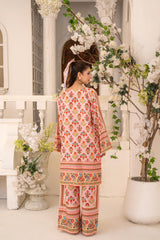 Zar E Gul By Abeera Stitched 2 Piece Poly Lawn Collection'2025-ZG-04
