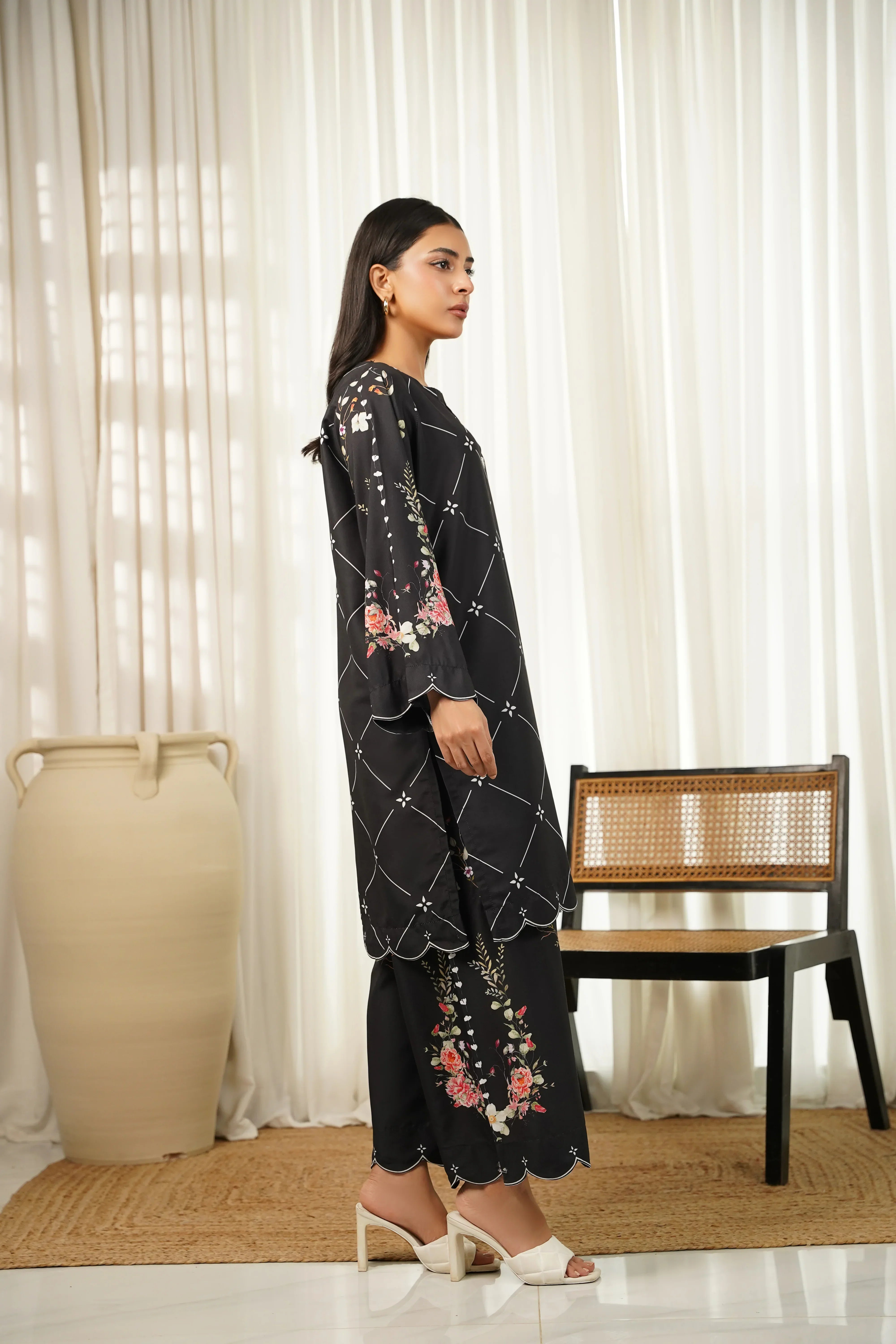 Dhaga Stitched 2 Piece Poly Cambric Collection'2025-Cyrille