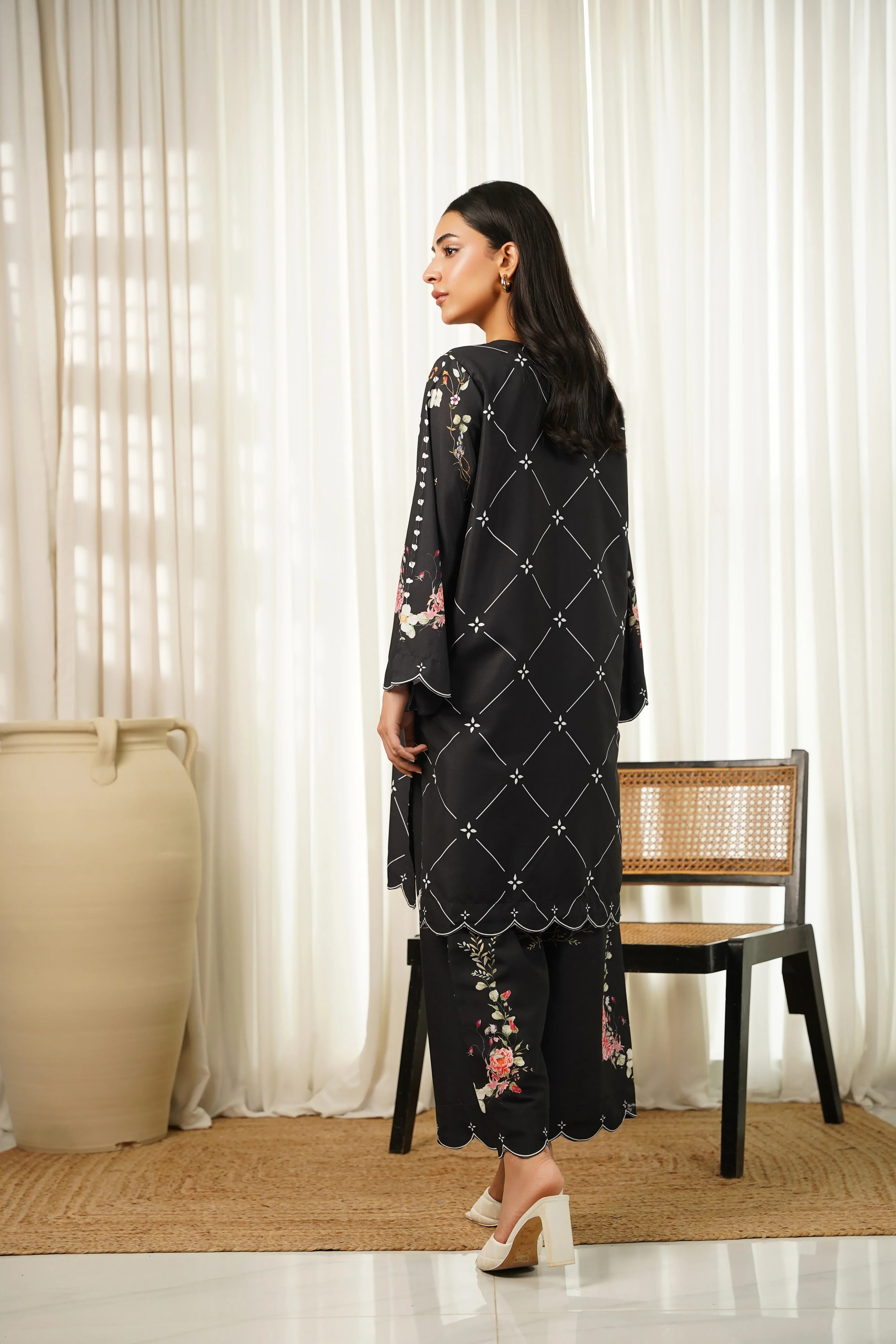 Dhaga Stitched 2 Piece Poly Cambric Collection'2025-Cyrille