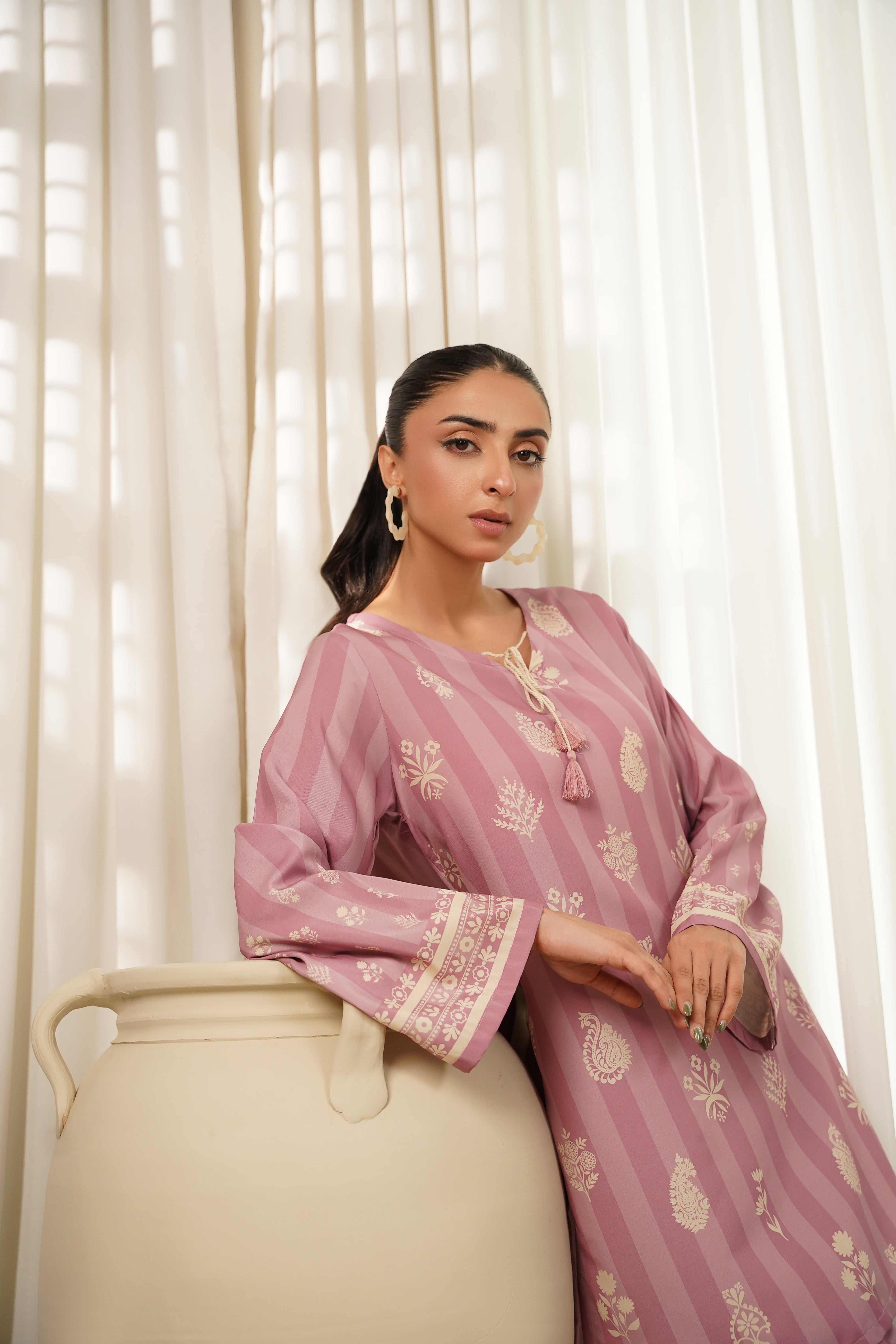 Dhaga Stitched 2 Piece Poly Cambric Collection'2025-Beatrice