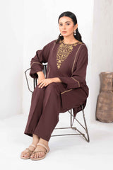 Tiraz Stitched 2 Piece Winter Suit-Rumal