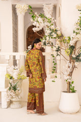 Zar E Gul By Abeera Stitched 2 Piece Poly Lawn Suit-ZG-08