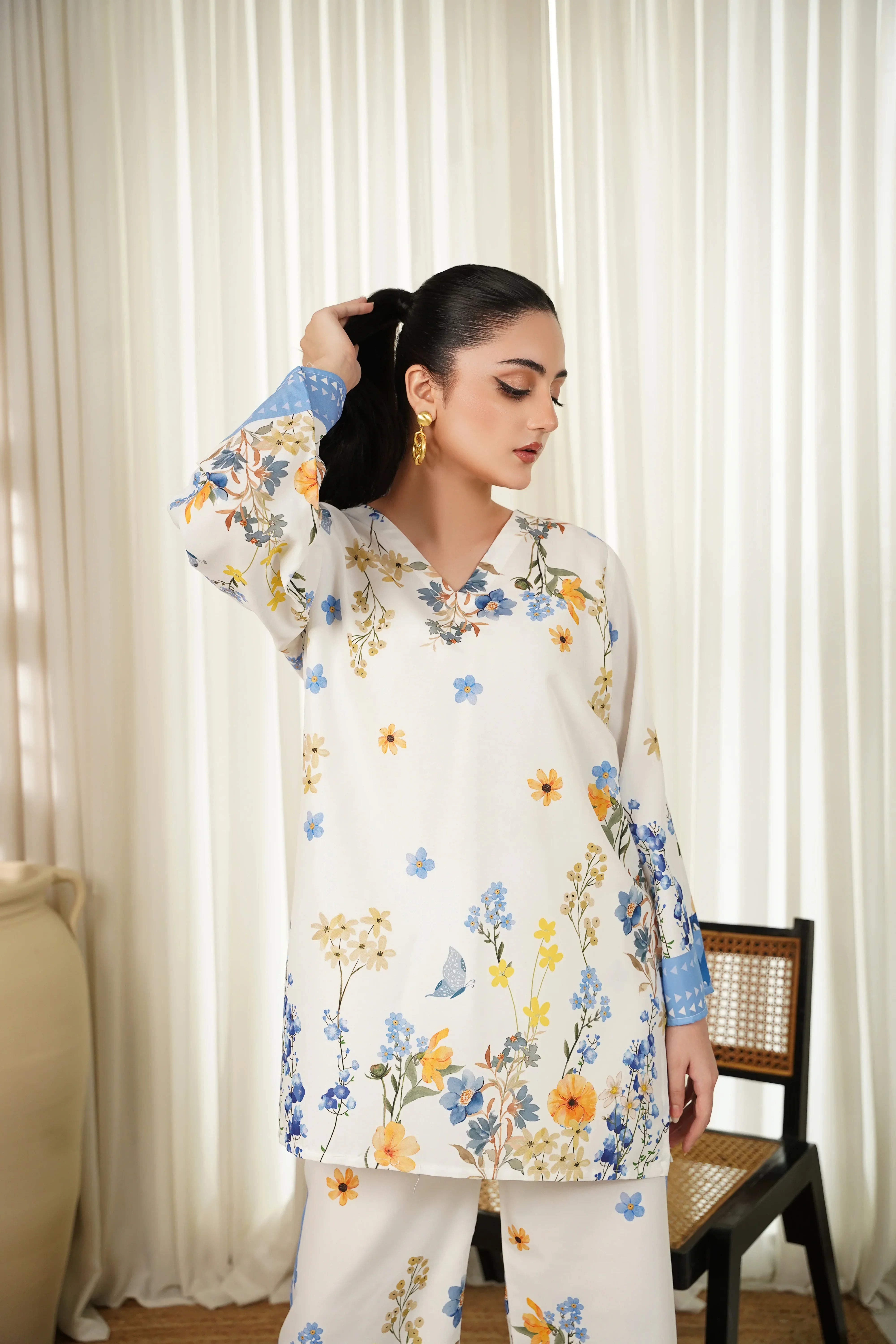 Dhaga Stitched 2 Piece Crepe Collection'2025-Mysie