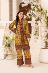 Zar E Gul By Abeera Stitched 2 Piece Poly Lawn Suit-ZG-08